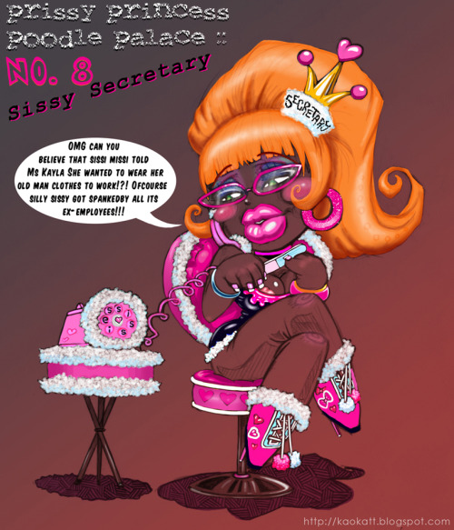 Porn Pics sissy secretary - art by kaokatt