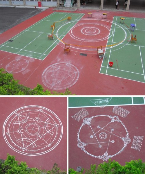 animentality: palpablenotion: squadron-of-damned: #who is doing alchemy on the tennis court again wh