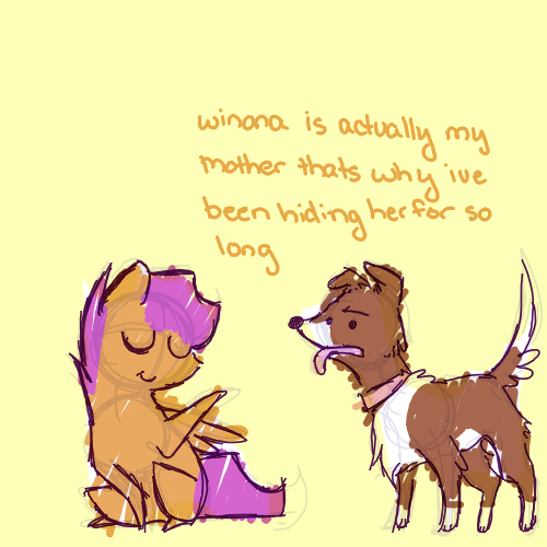 thatscootaloo:  Awww, no sarcasm cutie mark..  >w<! *snickers* Oh Scoots, you lil’ rascal. 