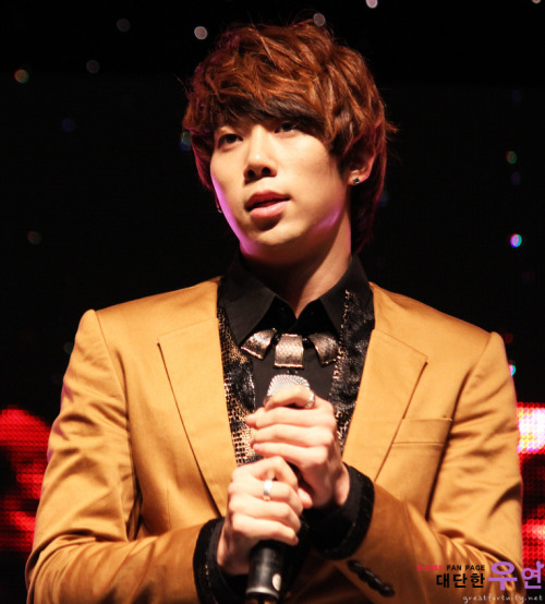 u-kissheart:Hoon @ Jeong Hwan country’s Midnight Game Public Festival 121012*Do NOT Edit*CR:greatfor