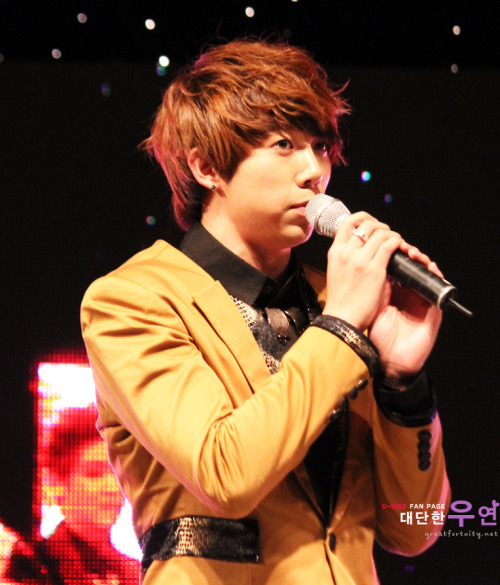 u-kissheart:Hoon @ Jeong Hwan country’s Midnight Game Public Festival 121012*Do NOT Edit*CR:greatfor