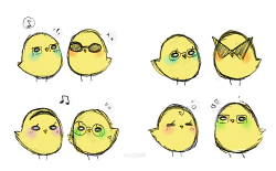 barkisawrusawr:  mozarelli:  peep peep  CHICKIES 