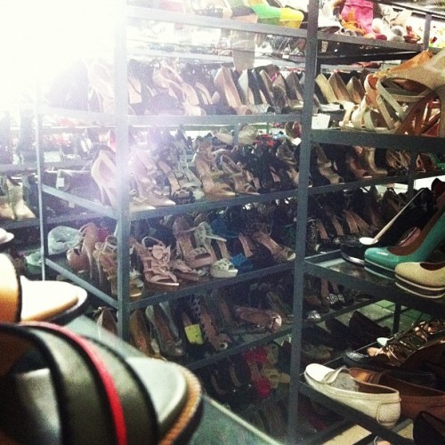 mylifeinheels: Shoes upon shoes upon shoes upon shoes….. (Taken with Instagram at Pacific Who