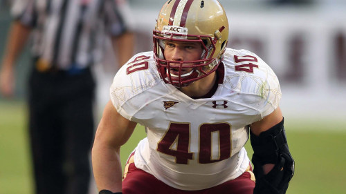 XXX Luke Kuechly, Boston College & Carolina photo