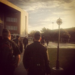 Regimented Reality #Regiment #Mma #Academy #College #Fall #2012 #Mondaymonday (Taken