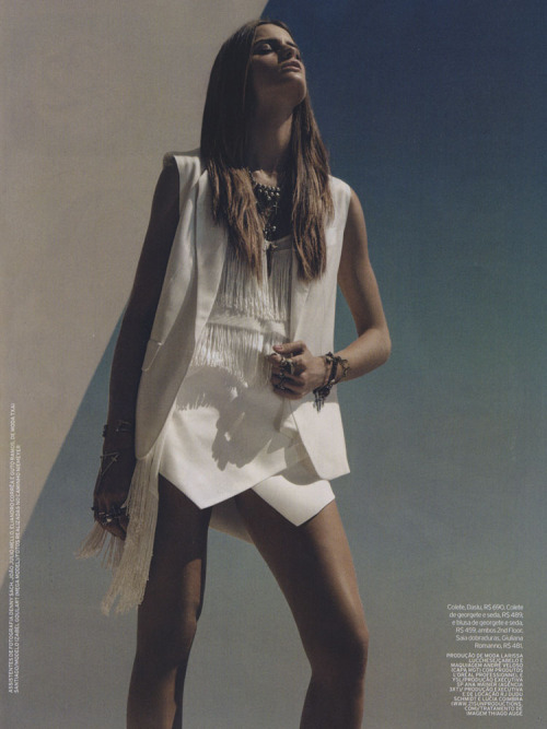 Izabel Goulart for Elle Brazil (october 2012 issue)