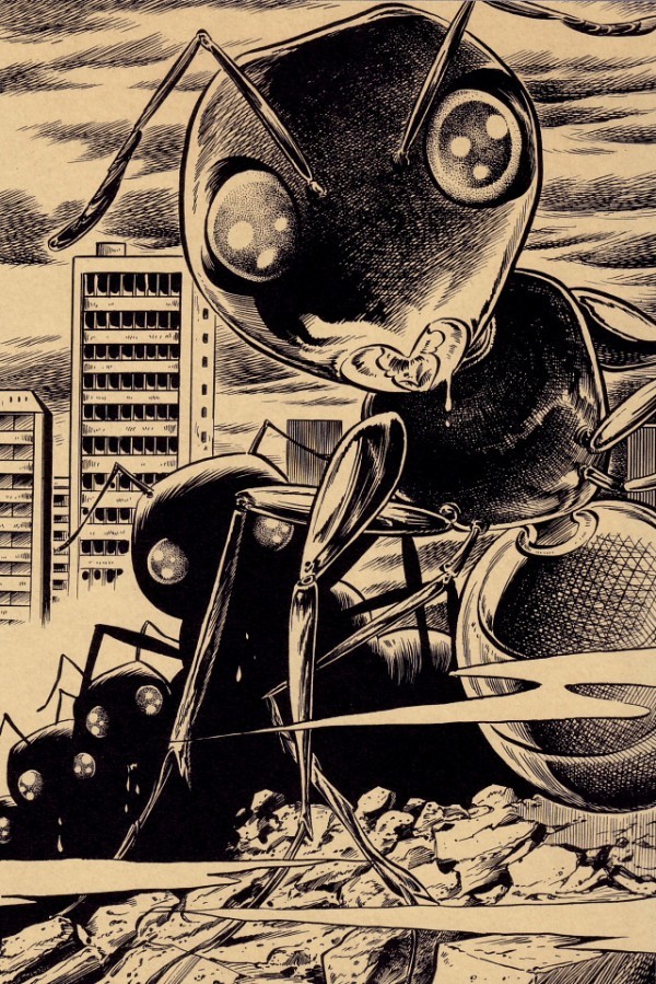 fer1972:  Monsters and Beasts from famous books by Tatsuya Morino 1. The Hound
