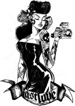 theartofgaberose:  one love rockabilly 