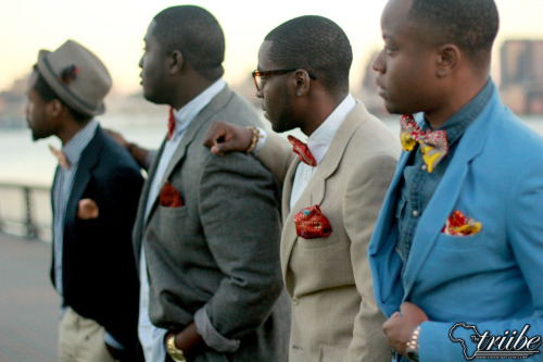 culturaltoast:  Bow ties and pocket squares by My AfricanistaPhotographer: Bola Okoya of Triibe Nation 