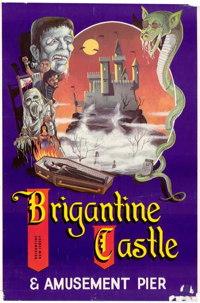 31 Days of Halloween: Day 15: Brigantine Castle promotional poster. (Via Dark in the Park).
If you grew up in the Pennsylvania/New Jersey/New York area, you probably have fond memories of the infamous Brigantine Castle – one of the greatest haunted...