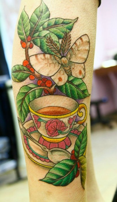 Ratta Tattoo — (via Tattoos for Tea Lovers « Tattoo Articles «...