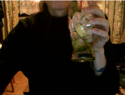 My very first self-made mojito. And it tastes… good enough.