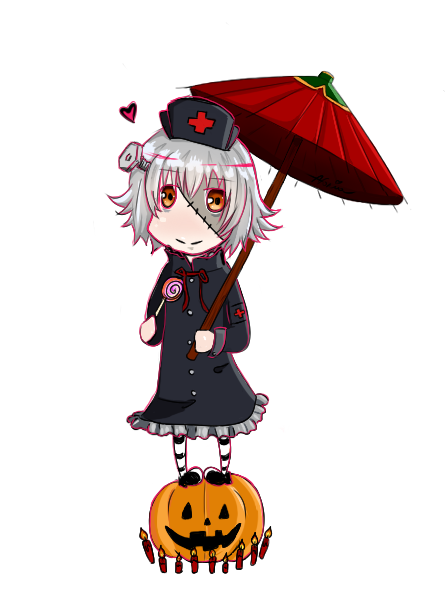 K&No.6 chibi crossover Transparent bg chibis. Feel free to use them if you want :3