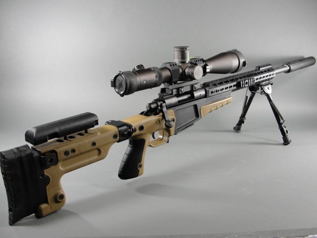   Accuracy International AX 700 Chassis Another high end chassis that modifies the