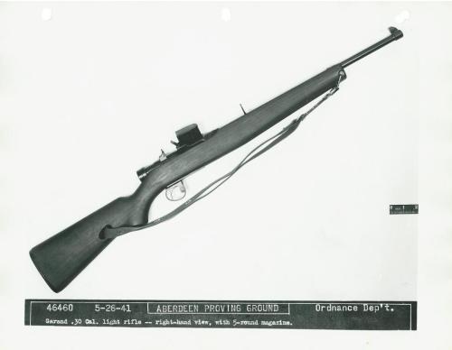 The Garand Carbine,In the late 1930’s the US Military was looking for a light rifle/carbine, a