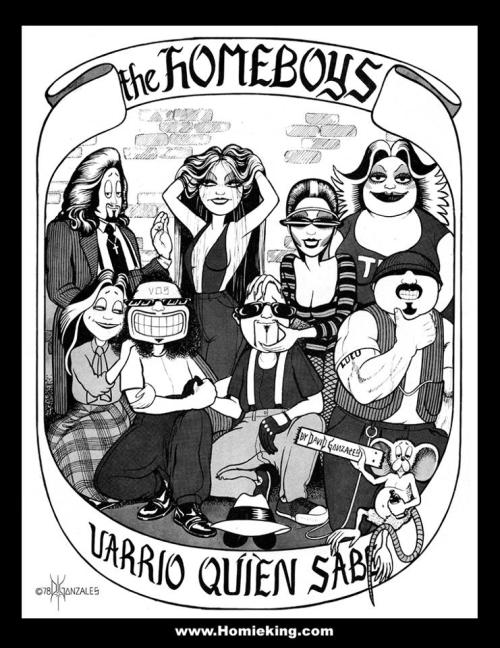 porkmagazine:  HOMIES BY DAVID GONZALES. BIG INFLUENCE. 