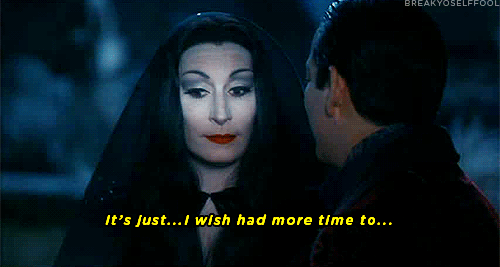 rubdown:  When I am a multi-millionaire, I am going to DEMAND to be lit like Morticia
