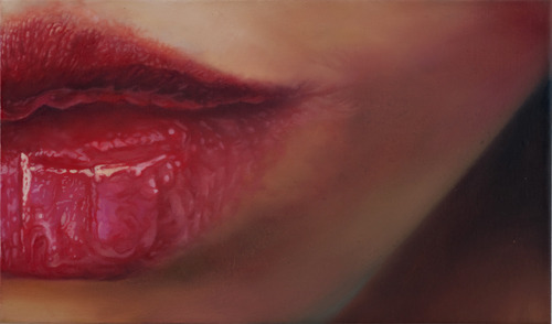 artchipel:Sung Jin Kim (b.1973, Korea) - A Short Break / The Lip. Oil on canvas (2010)The talented K