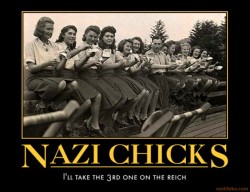 a-chaotic-stranger:  Nazi Chicks