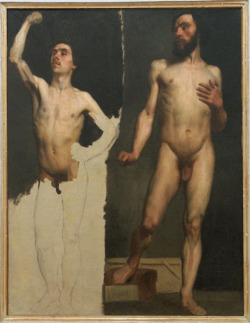 Picasso - Dos Hombres Desnudos, 1896.