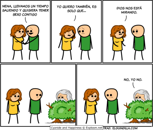 blogdehumor:  -Tranquila es un vagabundo. -Ah entonces no importa.http://blogdehumor.tumblr.com/