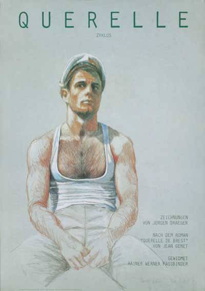 hellofromlisbon:Rainer Werner Fassbinder’s Querelle movie poster.