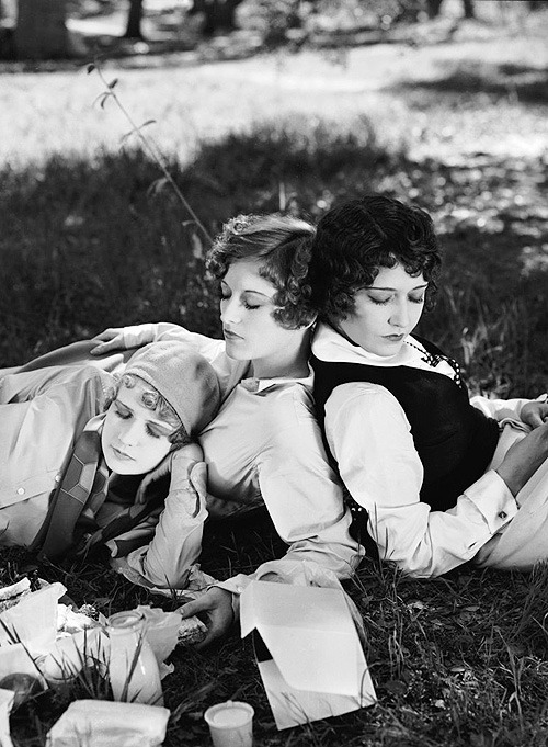 egodeath100:Anita Page, Joan Crawford & Dorothy Sebastian in Our Dancing Daughters (1928)