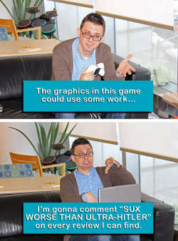 dorkly:  What You Think When Gaming vs. What