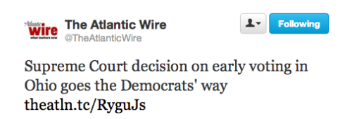 Because when more people are able to vote, Republicans lose.
-Matt Wilstein