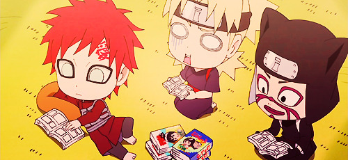  Gaara...going to the leaf's really dangerous nowadays       