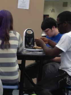 brianmarion:  This fucking kid pulls out a George Foreman grill during my lunch period in school and just starts making grilled cheese 