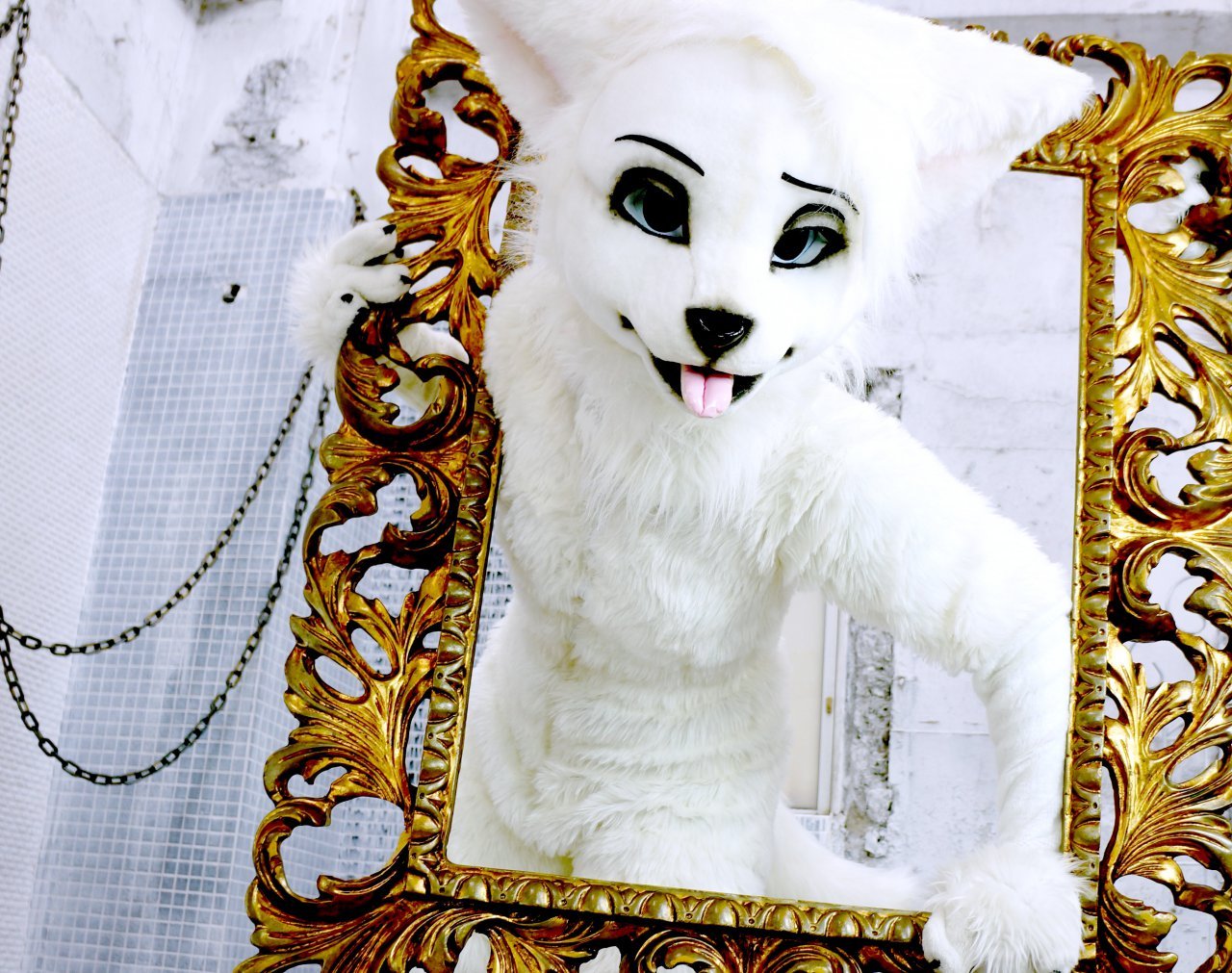 OUT frame - by RadyWolf Japanese fursuits seem to almost always be super adorable.