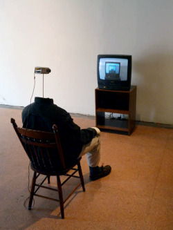 likeafieldmouse: Andy Vible - Watching Television (2011) 