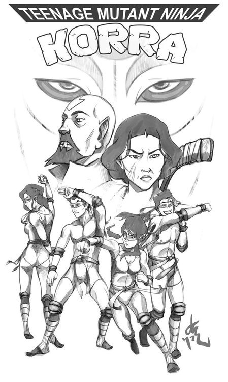 XXX Korra Nation: The Best LoK Mashup Fan Art photo