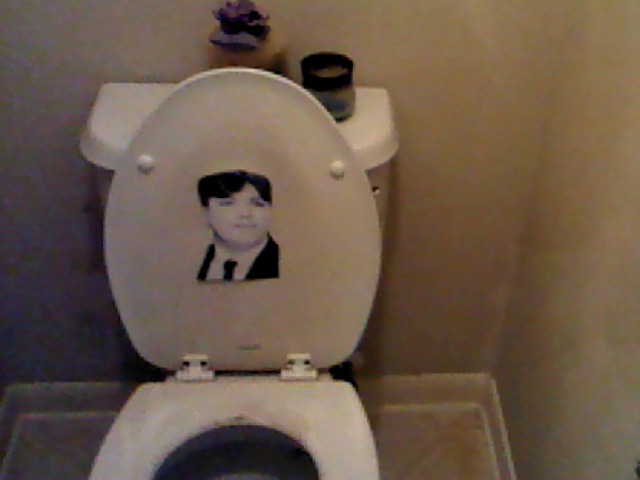 thankyouforthedildos:  Today I put pictures of High School Gerard around my house.No