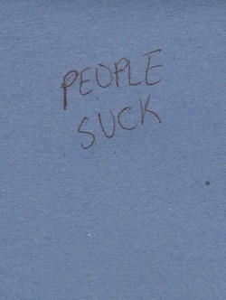 I see humans, but no humanity.