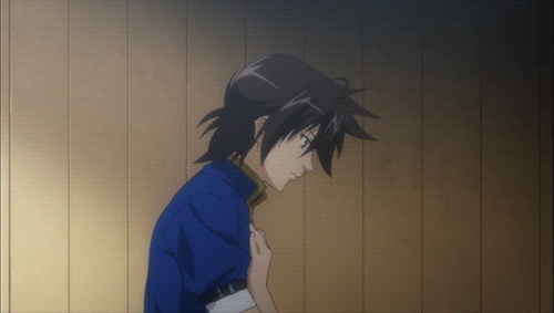 Poor Erris. Ryner Lute didn't let her go😞😞😞😞 anime: Densetsu no Yuusha  no Densetsu - 9GAG