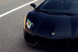 johnny-escobar:  Matte Black Aventador 