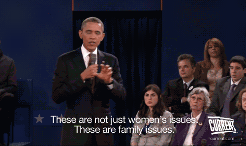 stfuconservatives:  shananaomi:  current:  “These are not just women’s issues.