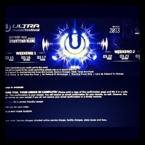 Pam ! #ULTRA #UMF2013 #weekend2 #EDM #rage (Taken with Instagram)