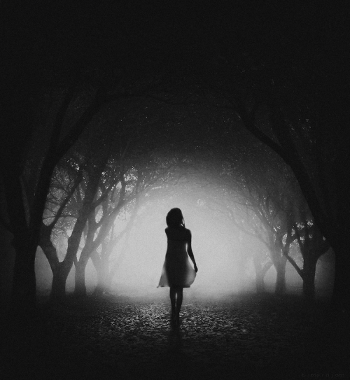 I found myself..wandering in the darkness….looking for the way out or perhaps finding the way in…. I