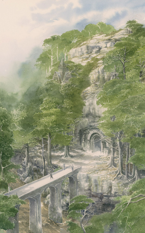 featherloom:So much of Thranduil’s kingdom seems to be based on First Age elf-king Thingol’s wooded 