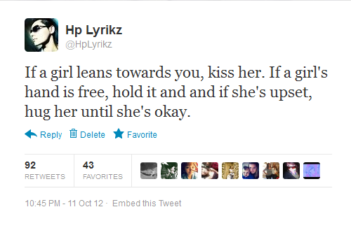 hplyrikz:  Follow me on Twitter :) 