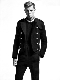 garcon-portraits:  Janis Ancens Don Italian Styles for L’Officiel Hommes Italia 