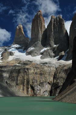 The Paine Towers at Torres del Paine National