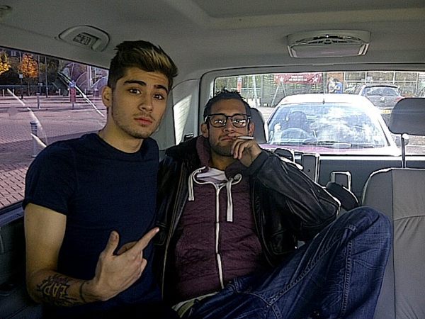 :  Good banter with @zaynmalik nice to see the lads in Leeds 