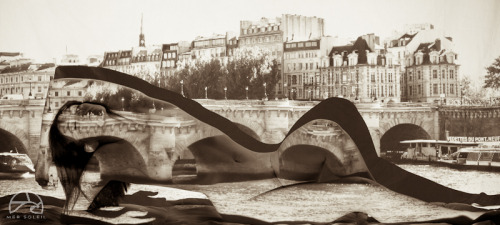 Pont Neuf - Paris, prone. Model Esse Jay. ©Mer Soleil Photography 2012