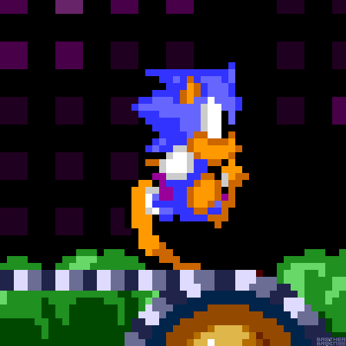 brotherbrain: Sonic Evolution by Brother Brain ★  Sonic the Hedgehog (Game Gear) Sega 1991.Sonic the