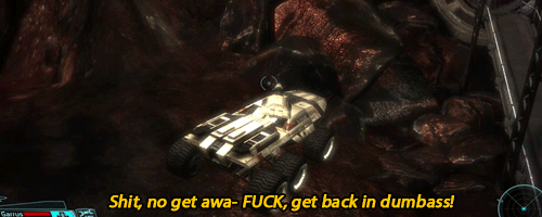 tarysande:katiebour:irabelas:The first time I, an Xbox player, encounter a PC Mako. *******<3Best