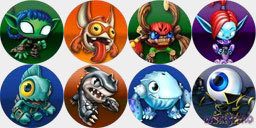 lbr-skylanders:  Oh look, fresh from the Skylanders Universe online game, we get spoilers for the new sidekicks.They are small versions of the Giants. Umm… doesn’t that make them normal size   Thumpback’s sidekick is like a head with arms and